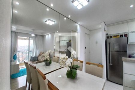 Sala de Jantar de apartamento à venda com 2 quartos, 58m² em Vila Satúrnia, Campinas