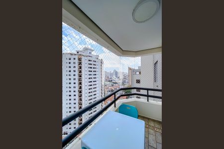 Varanda da Sala de apartamento à venda com 3 quartos, 82m² em Vila Regente Feijó, São Paulo