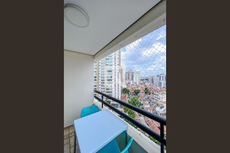 Varanda da Sala de apartamento à venda com 3 quartos, 82m² em Vila Regente Feijó, São Paulo