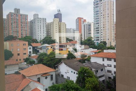 Vista da Sala de apartamento para alugar com 1 quarto, 28m² em Perdizes, São Paulo