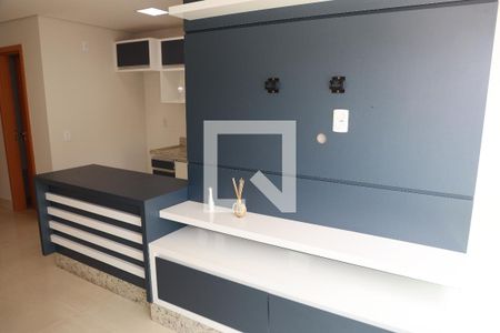 Sala de apartamento para alugar com 2 quartos, 56m² em Vila Rosa, Goiânia