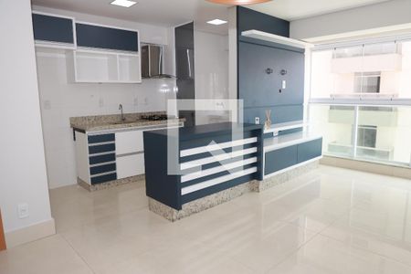 Sala de apartamento para alugar com 2 quartos, 56m² em Vila Rosa, Goiânia