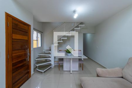 Sala de casa de condomínio para alugar com 3 quartos, 168m² em Jardim Nova Coimbra, Cotia