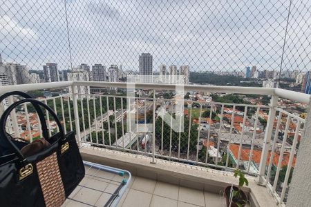 Varanda da Sala de apartamento à venda com 3 quartos, 63m² em Vila Santa Clara, São Paulo