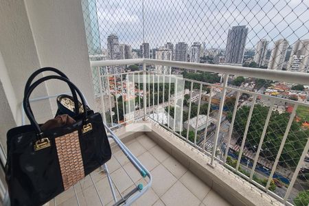 Varanda da Sala de apartamento à venda com 3 quartos, 63m² em Vila Santa Clara, São Paulo