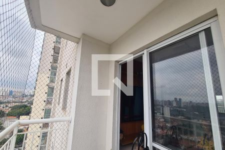 Varanda da Sala de apartamento à venda com 3 quartos, 63m² em Vila Santa Clara, São Paulo