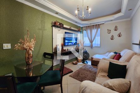 Sala de apartamento para alugar com 2 quartos, 55m² em Baeta Neves, São Bernardo do Campo