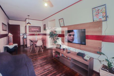 Sala de apartamento à venda com 3 quartos, 80m² em Jardim Dona Leopoldina, Porto Alegre