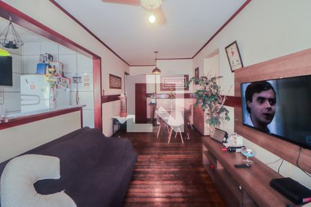 Sala de apartamento à venda com 3 quartos, 80m² em Jardim Dona Leopoldina, Porto Alegre