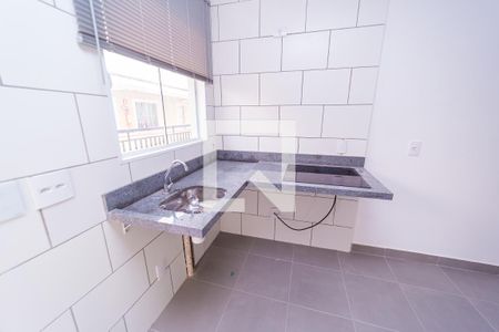 Sala/Cozinha de apartamento à venda com 2 quartos, 35m² em Jardim Maringa, São Paulo