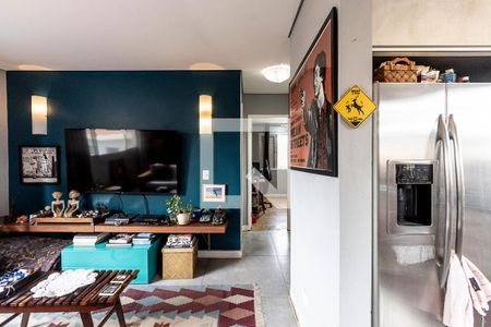 Sala de apartamento à venda com 2 quartos, 80m² em Lapa, São Paulo