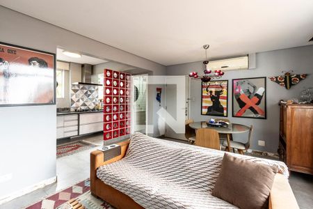 Sala de apartamento à venda com 2 quartos, 80m² em Lapa, São Paulo