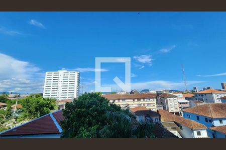 Vista da Sala de apartamento para alugar com 1 quarto, 30m² em Macuco, Santos