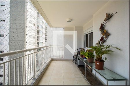 Varanda Sala de apartamento para alugar com 3 quartos, 92m² em Jardim Vazani, São Paulo