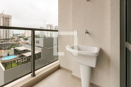 Varanda de apartamento à venda com 1 quarto, 34m² em Jardim das Acacias, São Paulo