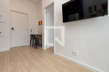 Sala/ Cozinha de apartamento à venda com 1 quarto, 34m² em Jardim das Acacias, São Paulo