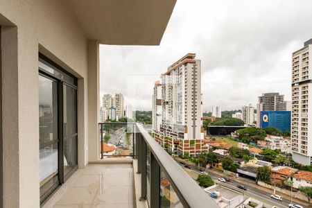 Varanda de apartamento à venda com 1 quarto, 34m² em Jardim das Acacias, São Paulo