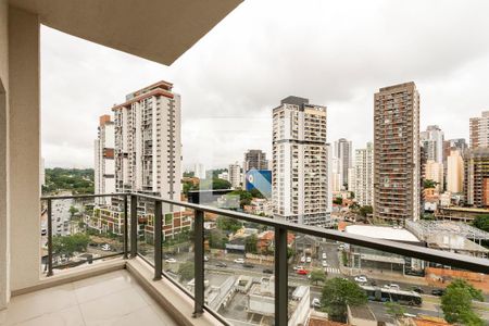 Varanda de apartamento à venda com 1 quarto, 34m² em Jardim das Acacias, São Paulo