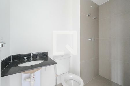 Banheiro de kitnet/studio para alugar com 1 quarto, 37m² em Bela Vista, São Paulo