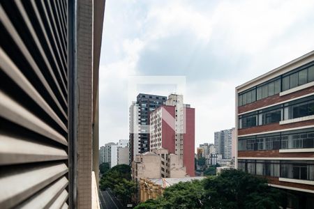 Sala - Vista de apartamento à venda com 1 quarto, 40m² em Bela Vista, São Paulo