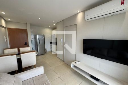 SALA de apartamento para alugar com 1 quarto, 36m² em Vila Amelia, Ribeirão Preto