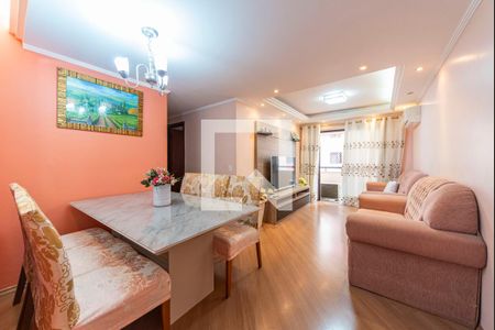 Sala de apartamento à venda com 3 quartos, 75m² em Vila Gilda, Santo André