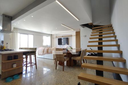 Sala de apartamento para alugar com 3 quartos, 180m² em Barra da Tijuca, Rio de Janeiro