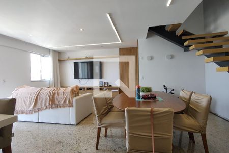 Sala de apartamento para alugar com 3 quartos, 180m² em Barra da Tijuca, Rio de Janeiro