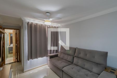 Sala  de apartamento à venda com 2 quartos, 49m² em Conjunto Residencial José Bonifácio, São Paulo