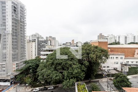 Sacada Vista  de apartamento para alugar com 1 quarto, 34m² em Perdizes, São Paulo