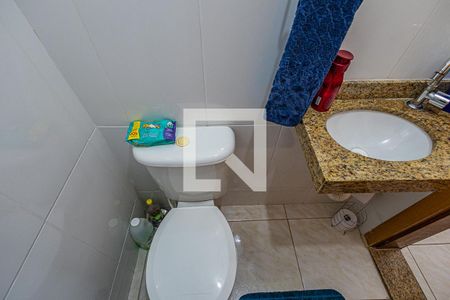 Lavabo de casa à venda com 2 quartos, 56m² em Vila Jardim Leblon, Belo Horizonte