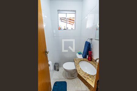 Lavabo de casa à venda com 2 quartos, 56m² em Vila Jardim Leblon, Belo Horizonte