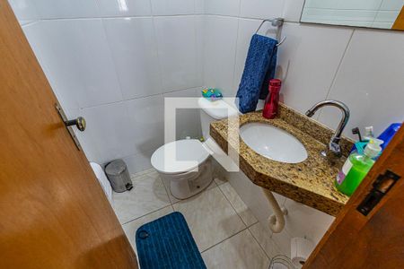 Lavabo de casa à venda com 2 quartos, 56m² em Vila Jardim Leblon, Belo Horizonte