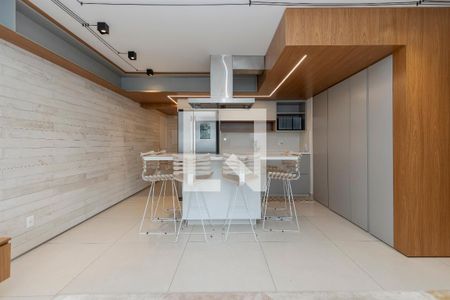 Sala/ Cozinha de apartamento à venda com 1 quarto, 85m² em Brooklin, São Paulo