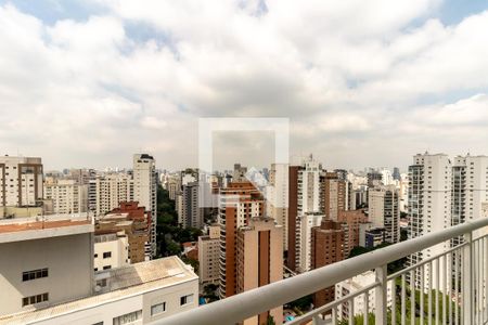 Sacada de apartamento para alugar com 1 quarto, 57m² em Moema, São Paulo