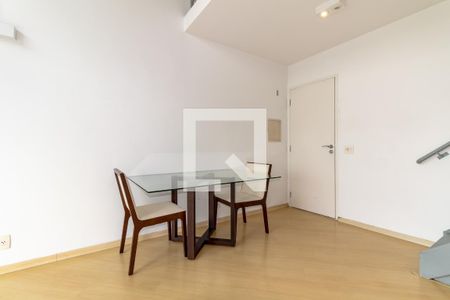 Sala de apartamento para alugar com 1 quarto, 57m² em Moema, São Paulo