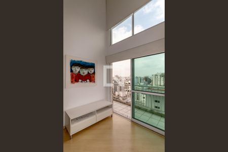 Sala de apartamento para alugar com 1 quarto, 57m² em Moema, São Paulo