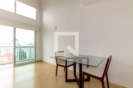 Sala de apartamento para alugar com 1 quarto, 57m² em Moema, São Paulo