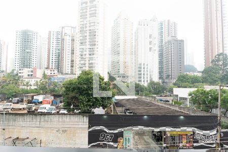 Vista da Sacada de kitnet/studio para alugar com 1 quarto, 29m² em Vila Regente Feijó, São Paulo