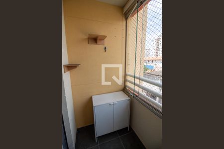 Varanda da Sala de apartamento à venda com 2 quartos, 56m² em Vila Gomes, São Paulo