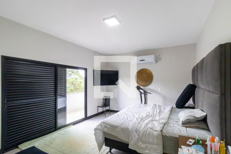 Quarto da suíte 1 de casa de condomínio para alugar com 3 quartos, 400m² em Conjunto Habitacional Vila Santana (sousas), Campinas