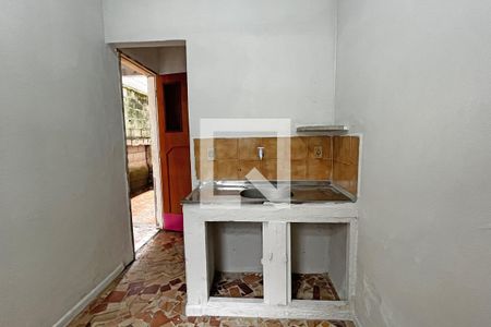 Cozinha de casa para alugar com 1 quarto, 20m² em Estuário, Santos