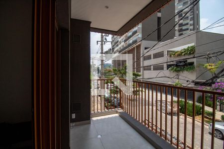 Varanda da Sala de kitnet/studio para alugar com 1 quarto, 44m² em Butantã, São Paulo