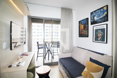 Sala de apartamento para alugar com 1 quarto, 39m² em Vila Nova Conceição, São Paulo