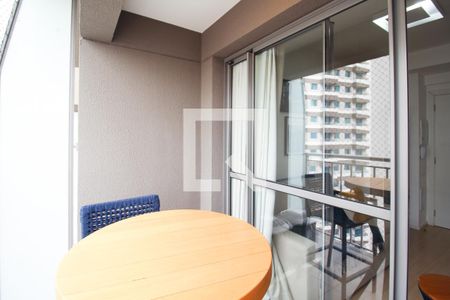 Varanda  de apartamento para alugar com 1 quarto, 39m² em Vila Nova Conceição, São Paulo