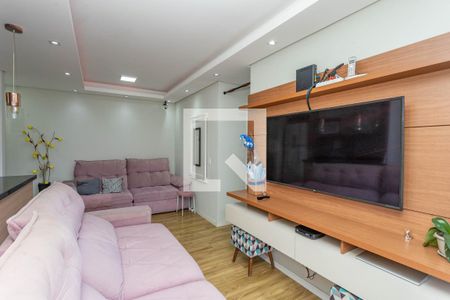 Sala  de apartamento à venda com 3 quartos, 66m² em Centro, Diadema