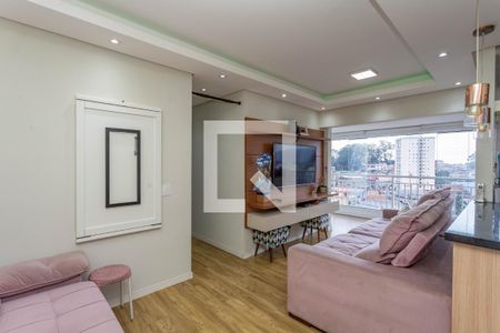 Sala  de apartamento à venda com 3 quartos, 66m² em Centro, Diadema