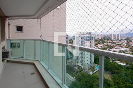 Varanda de apartamento para alugar com 2 quartos, 120m² em Barra da Tijuca, Rio de Janeiro