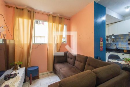 Sala de apartamento para alugar com 2 quartos, 52m² em Guajuviras, Canoas