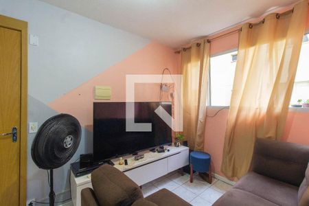 Sala de apartamento para alugar com 2 quartos, 52m² em Guajuviras, Canoas